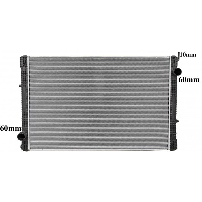 Radiator Assembly - To Suit Mercedes Evo Bus O580 / O500LE '99- Core: 1065x - TA194