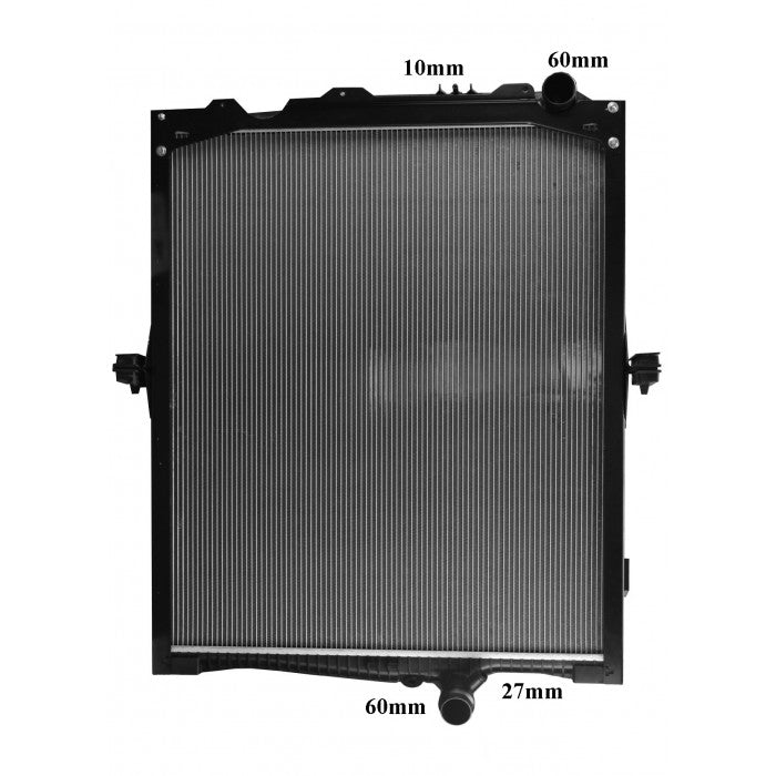 Radiator Assembly - W/Frame To Suit Volvo FH13 460 / 500 / 540 '09- Core: 1015x888x - TA268