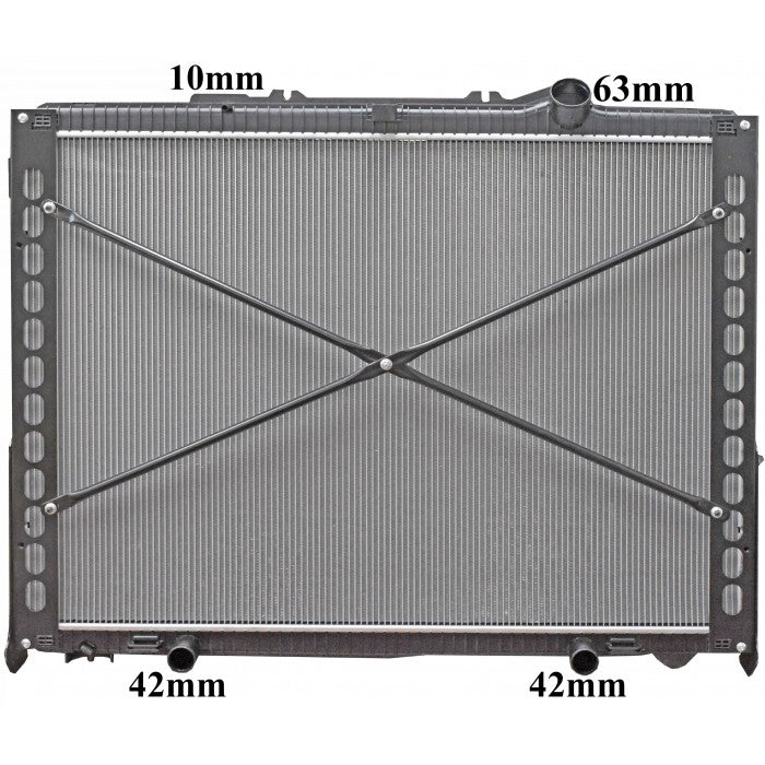 Radiator Assembly - W/Frame DAF, CF 5/13-Core: 780x1078x40 - TA299