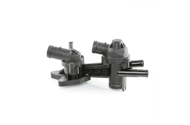 Thermostat - 80°C/95°C x2 thermostats in housing, VW Golf, Polo, Tiguan - TT709-176