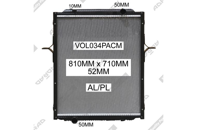 VOL034PACM radiator