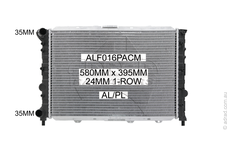 RADIATOR - Alfa Romeo GT '04-10 3.2ltr & 156 '97-04 1.8/2.0/2.5ltr 4cyl/V6 Petrol - NC236MR