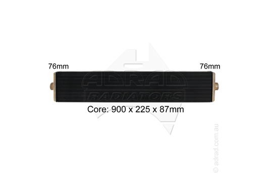Radiator Assembly - BEARWARD CAC Section PERKINS Olympian - BEA904CM