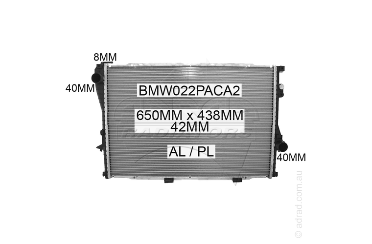 RADIATOR - BMW E38 7 Series & E39 5 Series '95-03 - NC524M
