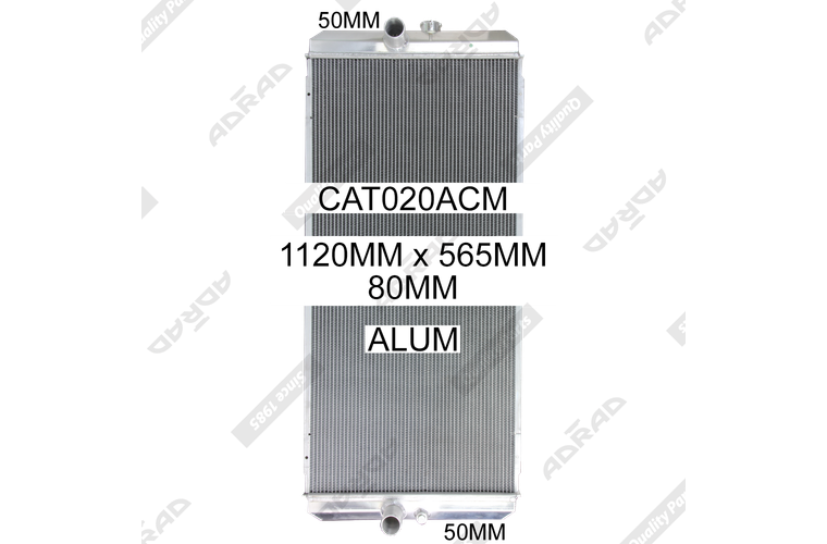 CAT020ACM radiator