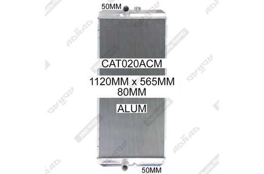 CAT020ACM radiator