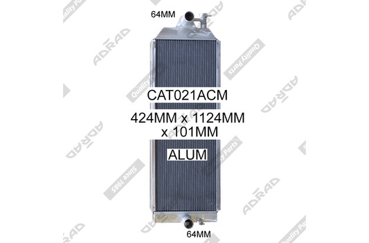 CAT021ACM radiator