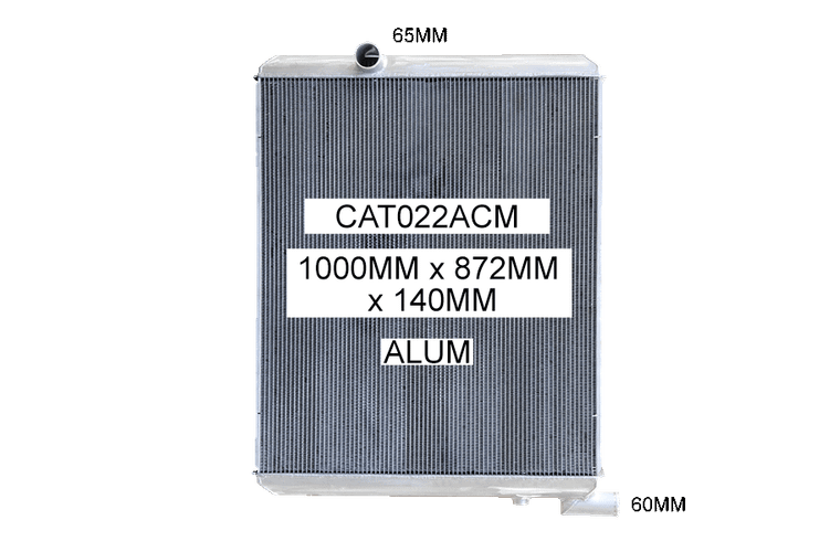 CAT022ACM radiator