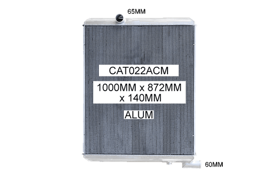 CAT022ACM radiator