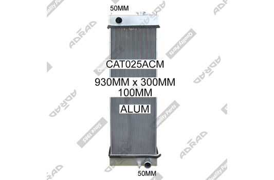 CAT025ACM radiator