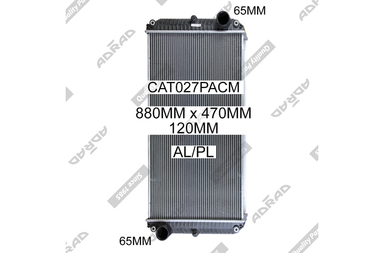 CAT027PACM radiator