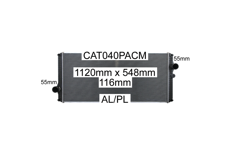 CAT040PACM radiator