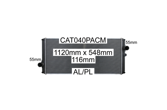CAT040PACM radiator