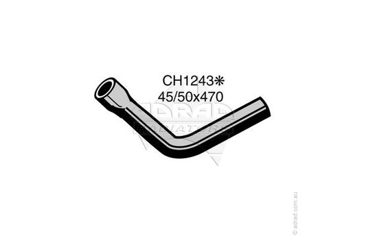 Radiator Hose - FORD F100 / F150 '78-92 5.8ltr V8 Outlet Hose - CH1243