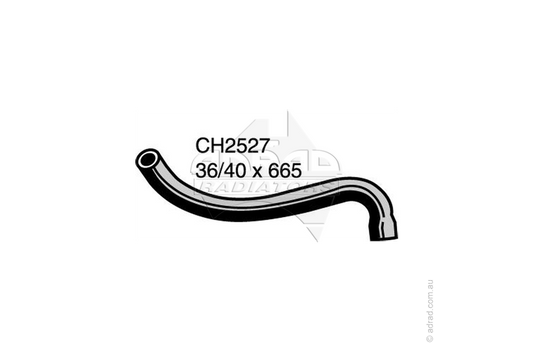Radiator Hose - LANDCRUISER UZJ100R 4.7L V8 Man/Auto Bottom Hose - CH2527