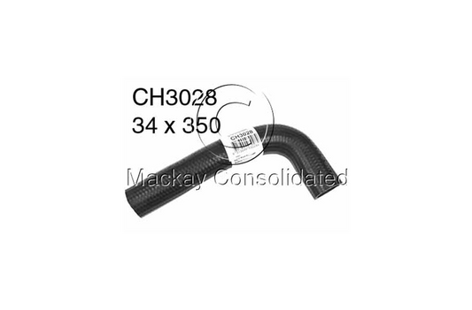 Radiator Hose - COMMODORE VX V8 Bottom Hose to Pipe - CH3028