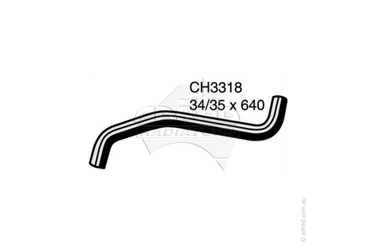 Radiator Hose - COMMODORE VY V6 Top Hose - CH3318