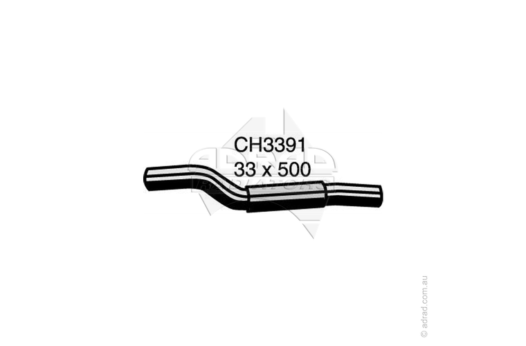 Radiator Hose - TOYOTA CAMRY MCV36R 3.0L V6 Man/Auto Top Hose - CH3391