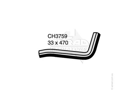 Radiator Hose - PRADO GRJ120R 6cyl '03-09 Top Hose - CH3759