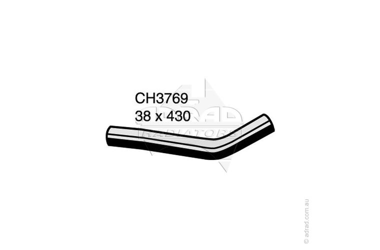 Radiator Hose - HIACE TRH201R '05-02/14 2.7L Man/Auto Top Hose - CH3769