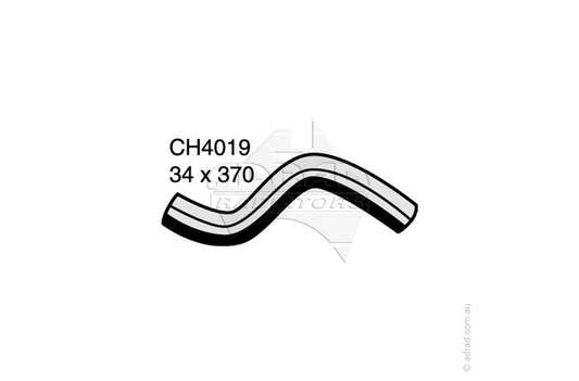 Radiator Hose - MITSUBISHI 380 DB 3.8L V6 Man/Auto Top Hose - CH4019