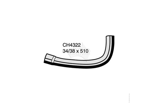 Radiator Hose - TOYOTA HIACE TRH '04-22 2.7L Top Hose - CH4322