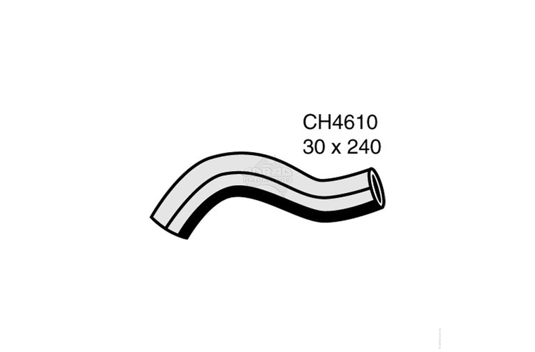 Radiator Hose - HONDA CRV RD 2.4L Man/Auto Bottom Hose - CH4610