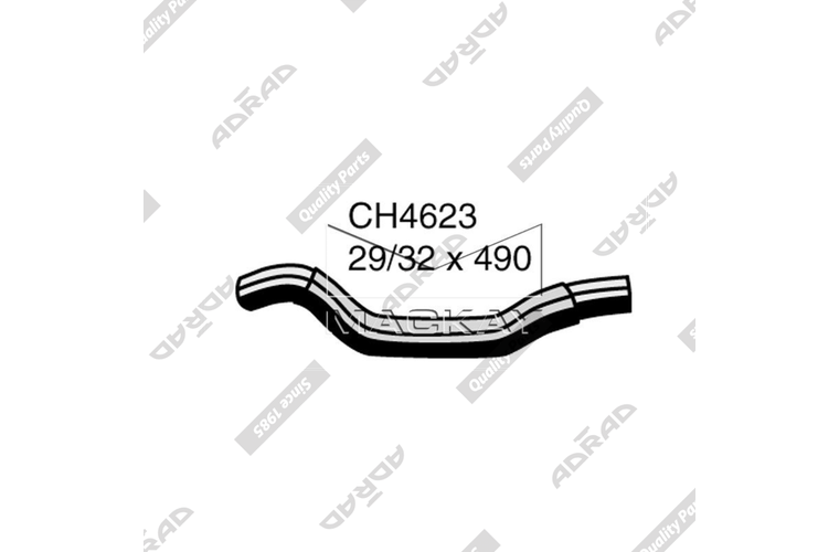 Radiator Hose - MAZDA CX-7 ER 2.3L '06-12 Upper Hose - CH4623