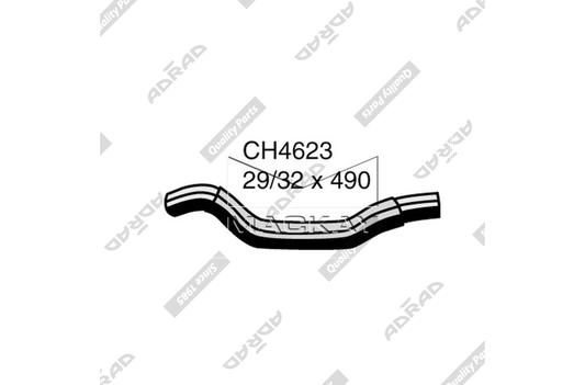 Radiator Hose - MAZDA CX-7 ER 2.3L '06-12 Upper Hose - CH4623