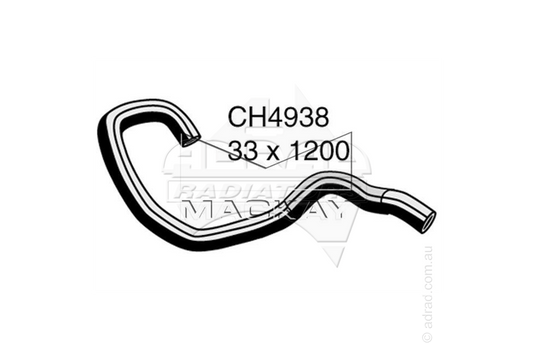 Radiator Hose - OUTLANDER ZG,ZH,LS 2.4L '06-12 BOTTOM HOSE - CH4938