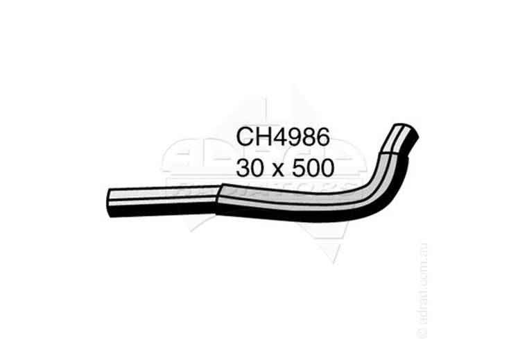 Radiator Hose - MAZDA 6 GH '08-12 Bottom Hose - CH4986