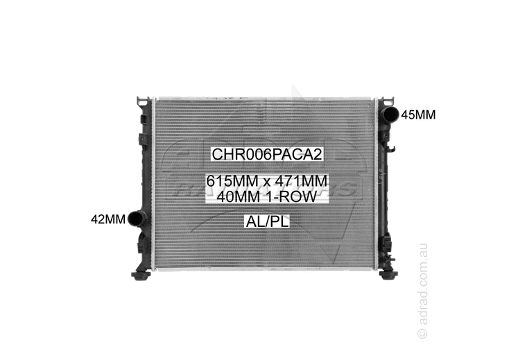 RADIATOR - Chrysler 300C SRT-8 '05-17 6.1/6.4ltr V8 - NC762M