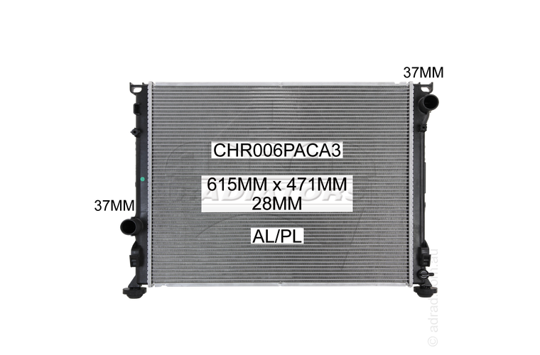 Radiator Assembly - 300 3.6ltr V6 Auto. '15- 300C 5.7ltr Auto. '05-11 CHALLENGER 5.7ltr V8 '09-15 - CHR006PACA3