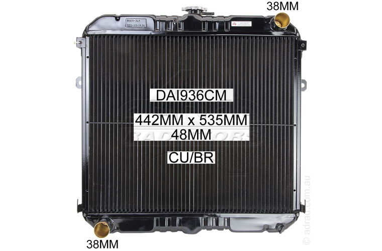 DAI936CM radiator