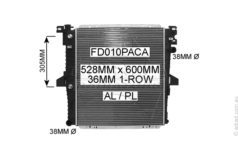 RADIATOR - Ford Explorer '96-01 4.0ltr V6 - NC311A