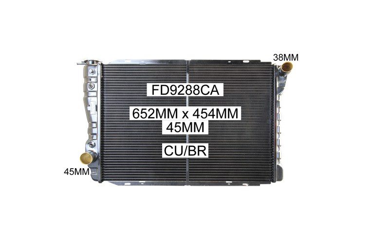 FALCON XC/XD/XE/XF Auto '77-86 FAIRLANE ZH/ZJ/ZK/ZL '77-86 RADIATOR - FD9288CA