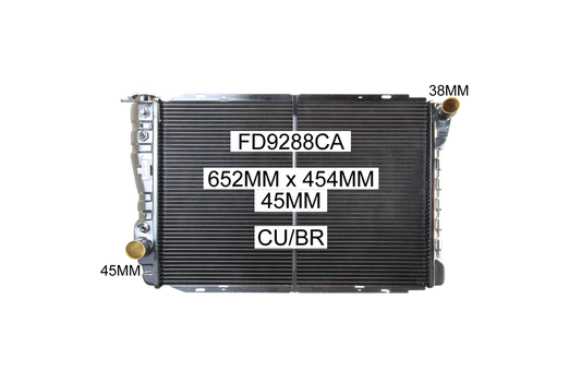 FALCON XC/XD/XE/XF Auto '77-86 FAIRLANE ZH/ZJ/ZK/ZL '77-86 RADIATOR - FD9288CA