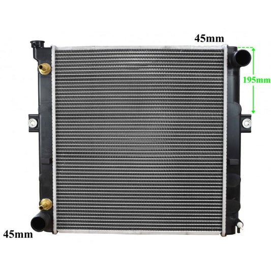 Radiator Assembly - SQ Core: 475x528x48 H/P: 544x74/74 To Suit CA - FO005
