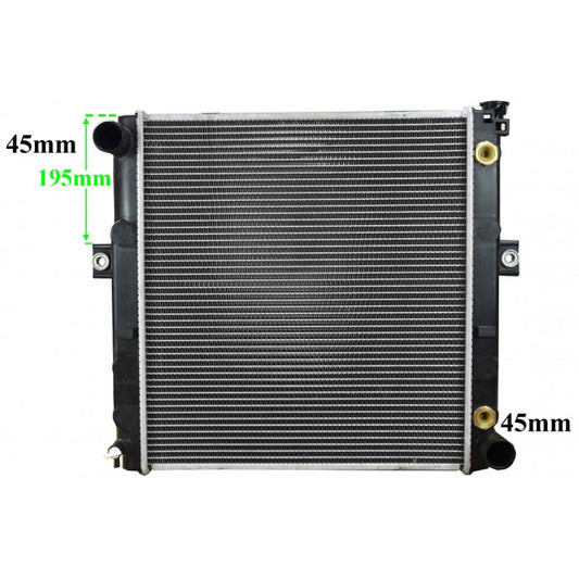 Radiator Assembly - SQ Core: 475x530x48 H/P: 544x74/74 To Suit CA - FO006