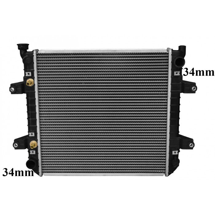 Radiator Assembly - SQ Core: 450x440x48 H/P: 460x70/70 To Suit Hy - FO009