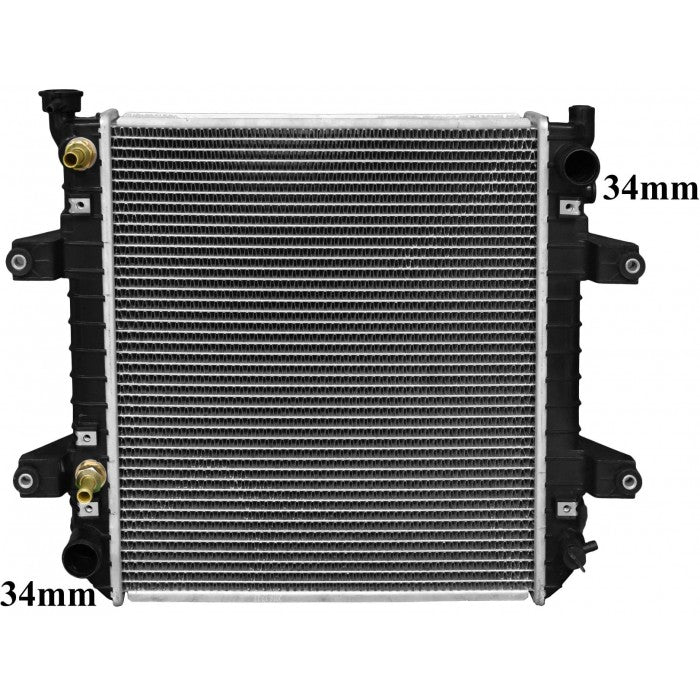 Radiator Assembly - SQ Core: 400x438x48 H/P: 460x70/70 To Suit Ni - FO010