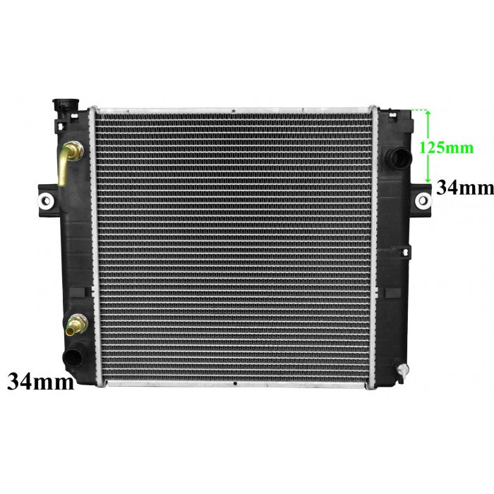 Radiator Assembly - SQ Core: 425x430x36 H/P: 446x58/58 To Suit Hy - FO018