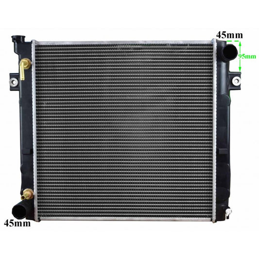 Radiator Assembly - SQ Core: 525x528x48 H/P: 544x74/74 To Suit Hy - FO020