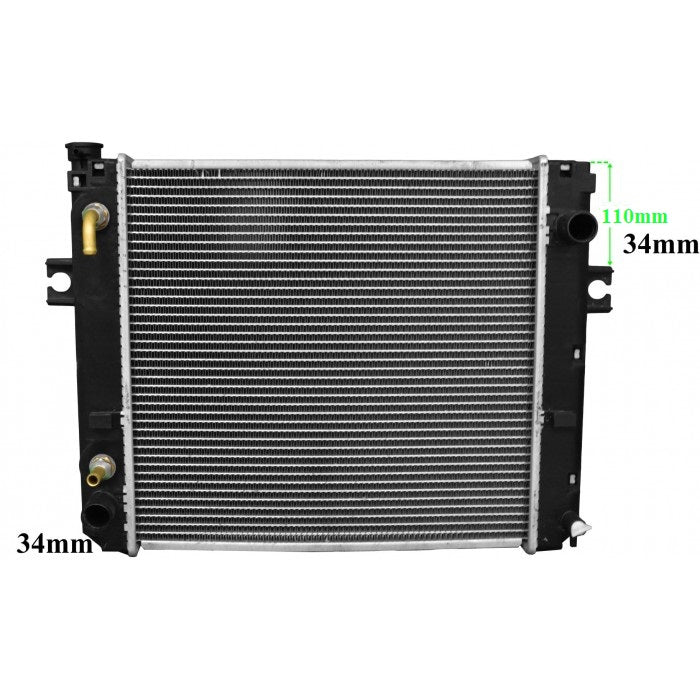 Radiator Assembly - SQ - 110mm Core: 450x430x48 H/P: 446x85/85 To Suit Hy - FO022