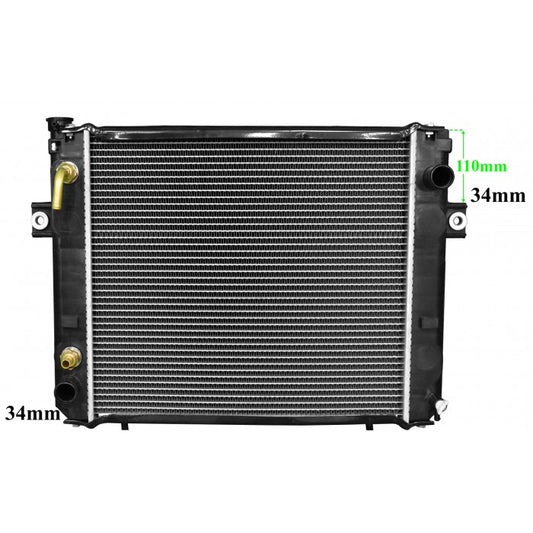 Radiator Assembly - SQ - 110mm Core: 475x430x48 H/P: 445x85/85 To Suit Hy - FO025
