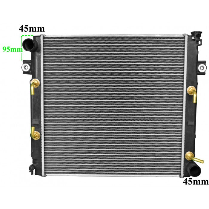 Radiator Assembly - Core: 525x528x48 H/P: 544x74/74 Wing Height:&nb - FO031