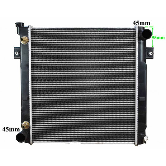Radiator Assembly - SQ Core: 475x528x48 H/P: 544x74/74 To Suit To - FO036