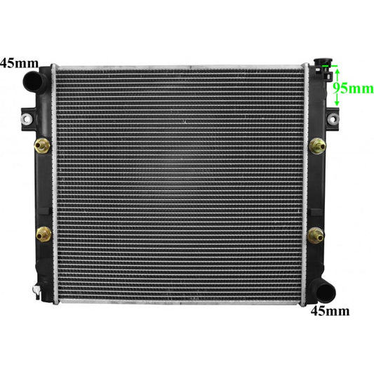 Radiator Assembly - SQ Core: 550x528x56 H/P: 544x74/74 To Suit To - FO045