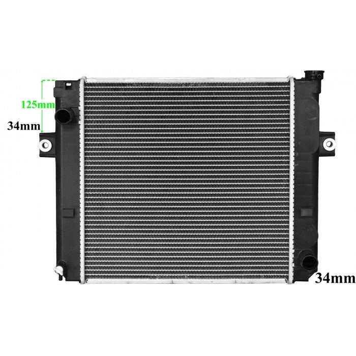 Radiator Assembly - SQ Core: 425x430x36 H/P: 446x58/58 To Suit Bo - FO051