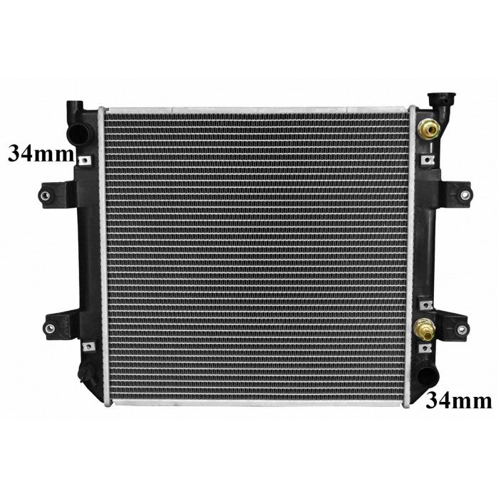 Radiator Assembly - SQ Core: 450x440x32 H/P: 460x52/52 O/C Pipe Size: - FO057